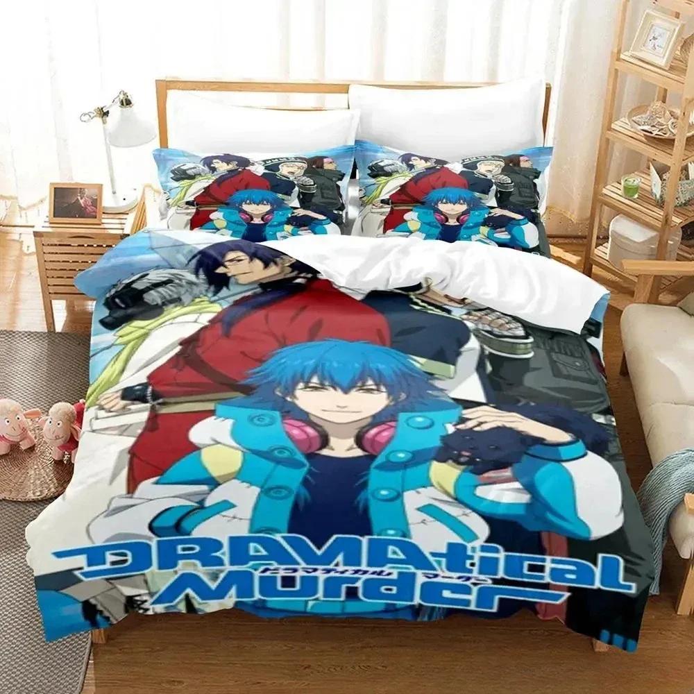 

Домашний уют Роскошный постельный набор DRAMAtical Murder Мультяшный аниме трехпредметный набор Взрослый Детский Спальня Пододеяльник Комплекты 3D-принт Аниме 70x133cm