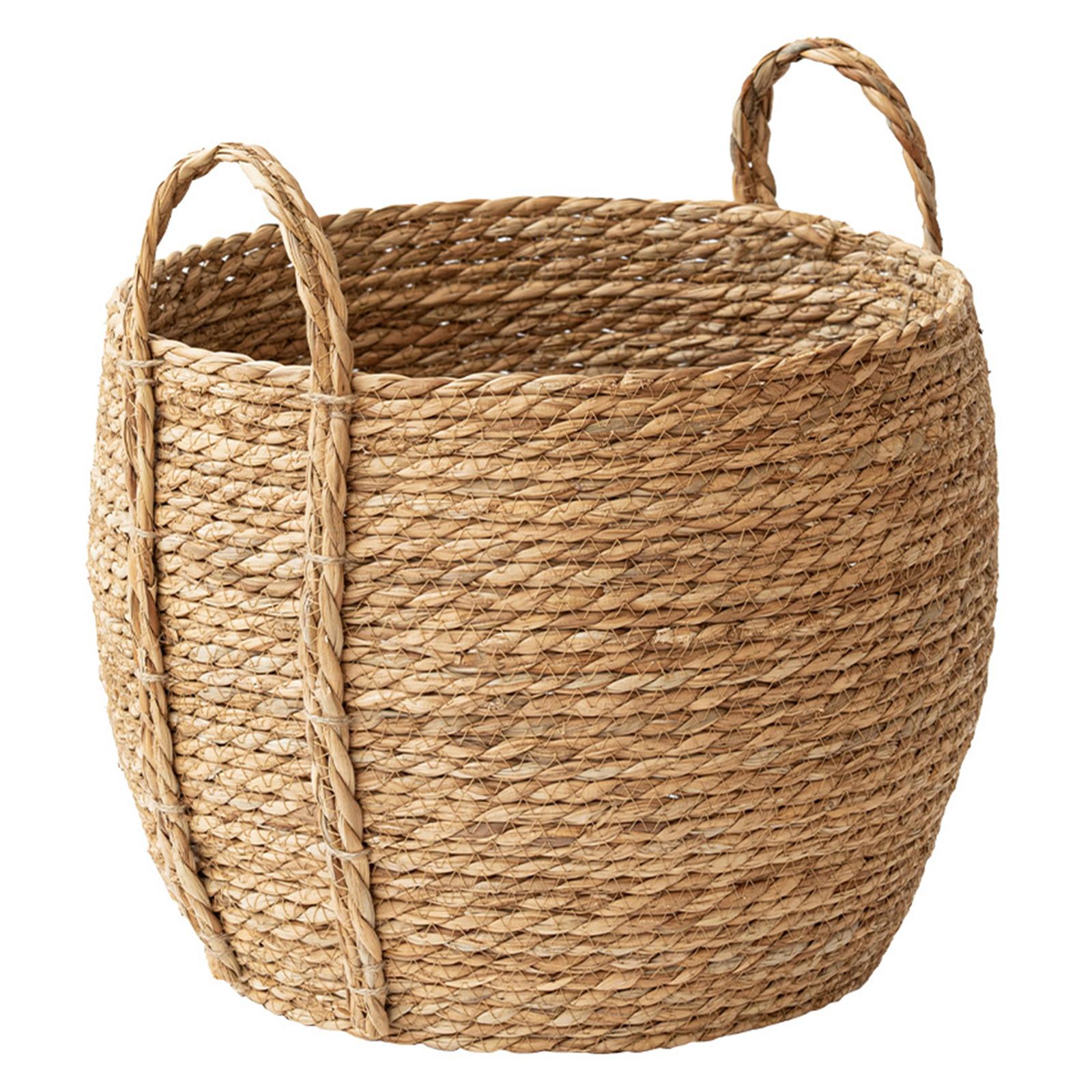 Соломенная корзина для растений плетеные горшки для растений цветочные горшки декоративные горшки для растений корзина для белья бытовая химия L 2256₽