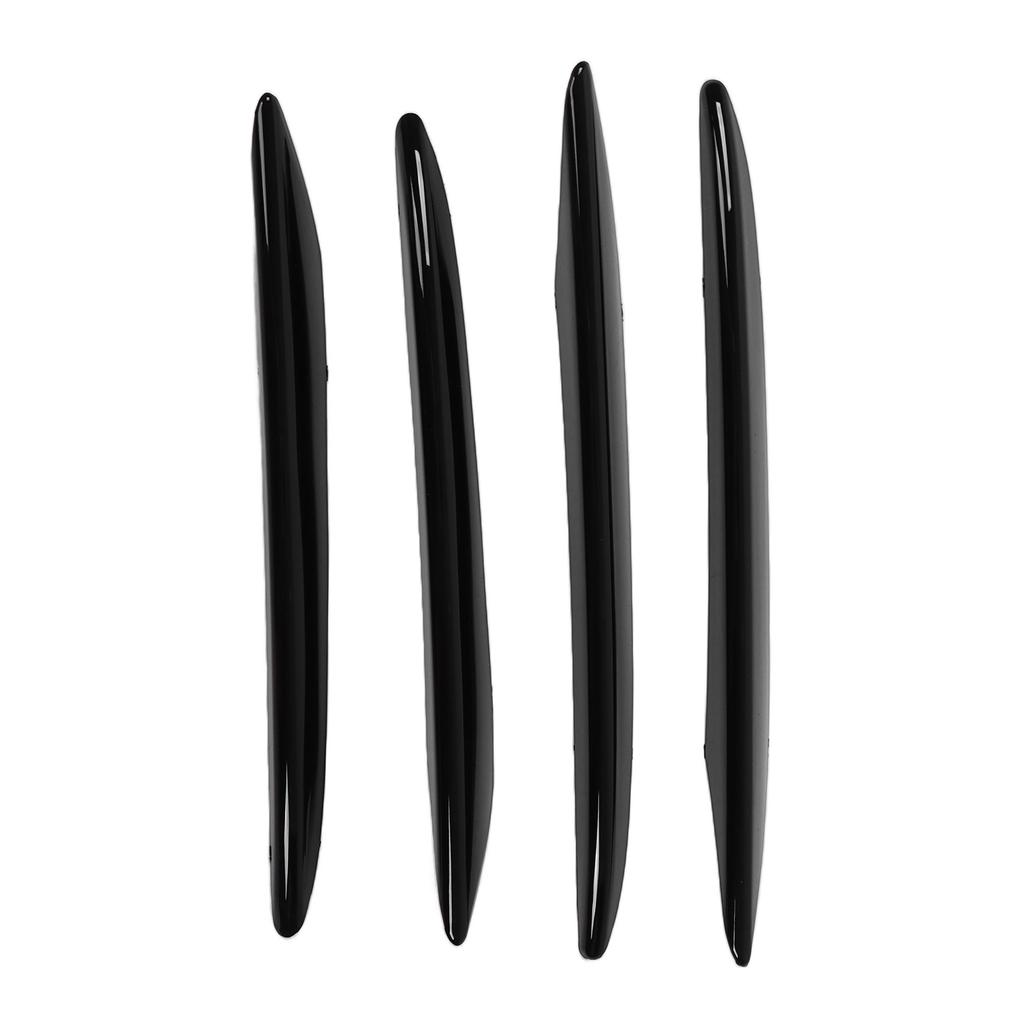 Front Bumper Canard Fin Grille Trim Replacement for MercedesBenz EClass W213 AMG Line 20162020