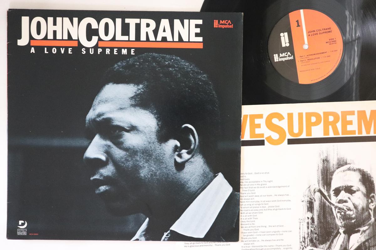 

LP Пластинка JOHN COLTRANE - A Love Supreme MCA5660 MCA 1986 US Джаз Б/У