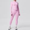 Completo Sportivo & Yoga Senza Cuciture Altamente Elastico Traspirante - Due Pezzi