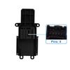 Front Right Electric Window Control Switch Compatible with For Honda V (07 09) Features Plastic and Metal Construction