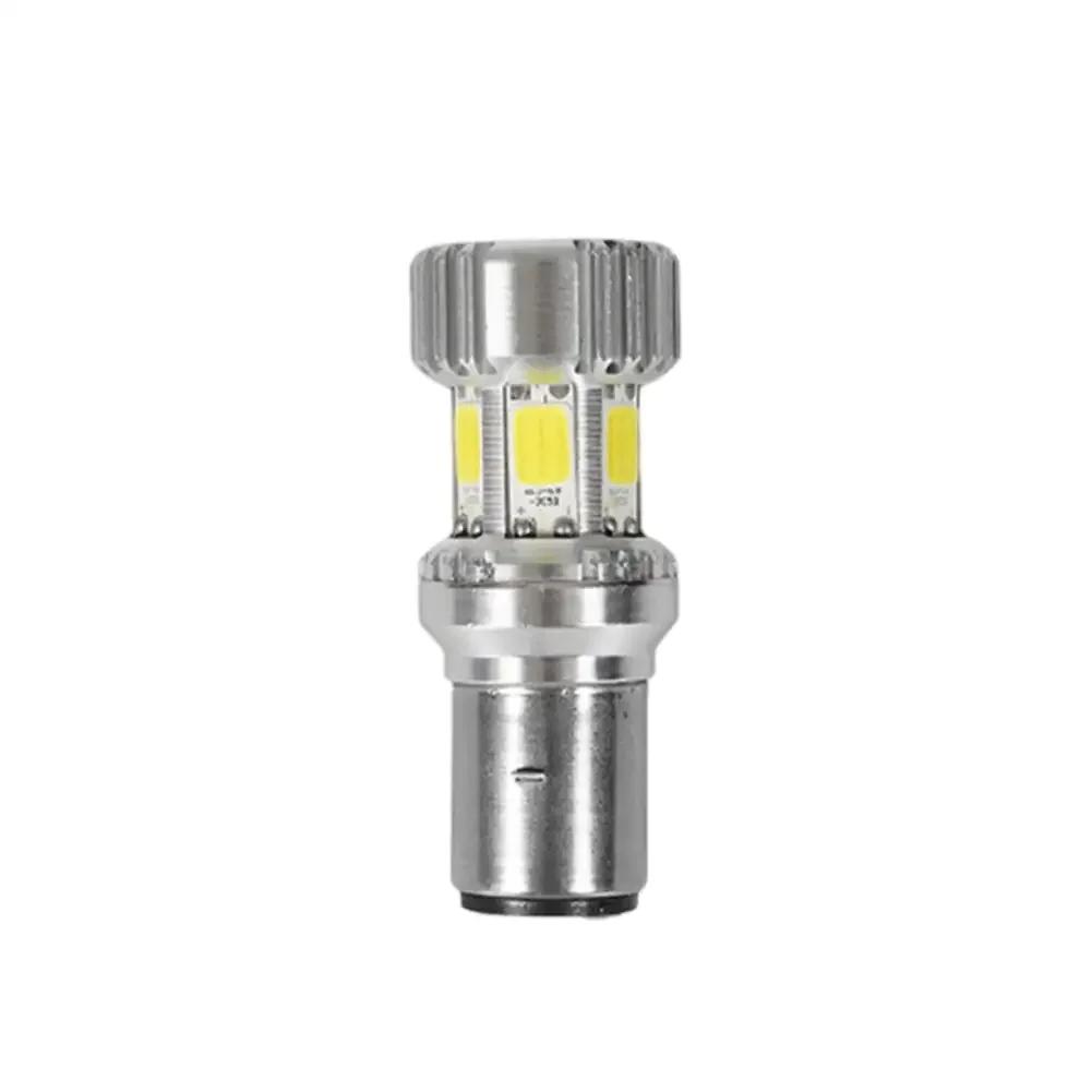 H4 BA20D Motorcycle LED Headlight Bulb Motorcycle Light Super Bright Lamp Scooter Motorbike DRL Lights Aluminium Alloy