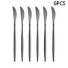 4/6/16/24pcs Home Portuguese Style Cutlery Set Restaurant Hotel Steak Knife Fork Spoon Dessert Spoon