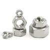 304 Stainless Steel 1/2/5/10/20/25/50 pcs M1 M1.2 M1.4 M1.6 M2 M2.5 M3 M3.5 M4 M5 M6 M8 M10-M36  Hex Hexagon Nuts DIN934 Metric