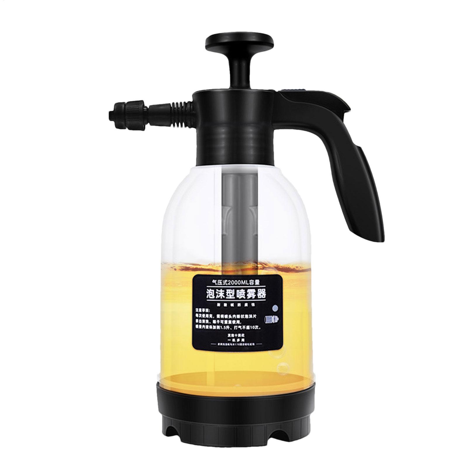 2L Pressure Watering Mister Foam Sprayer Car Wash Foam Guns Garden Water Sprayer Bottle Plant Watering Mister Hand Sprayer CHINA