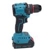Brushless Li Ion Drill Kit Cordless Electric Power Drill Set 55N Torsion 25+1 Settings with Battery Charger 3 8in