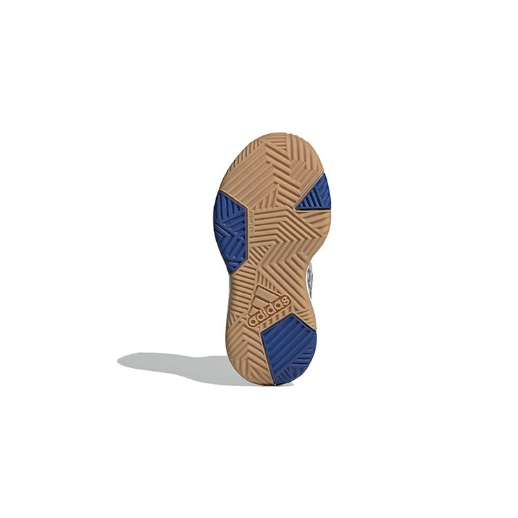 Adidas Own The Game 2.0 Non-Slip Durable Low-Top Kids Basketball Shoes Kids Sneakers White Gray GW1553