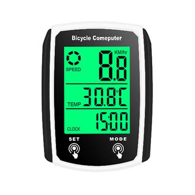 Kabelgebundener Fahrradcomputer, LED-Digital-Fahrrad-Tachometer, Kilometerzähler, Touchscreen-Fahrradcomputer