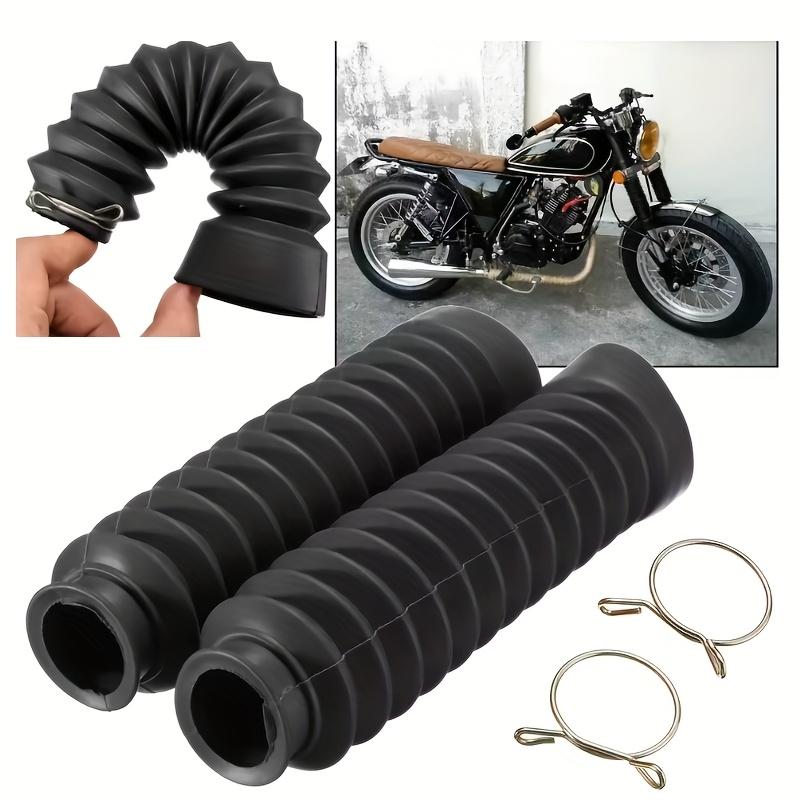 Motorcycle Front Fork Shock Absorber and Dust Cover Durable Synthetic Rubber, Fit for Various Bike Models, Motorcycle Shock Absorber