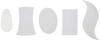 HOSCO Luthiers Tools Scraper Set of 5 (TL-SCR-5)