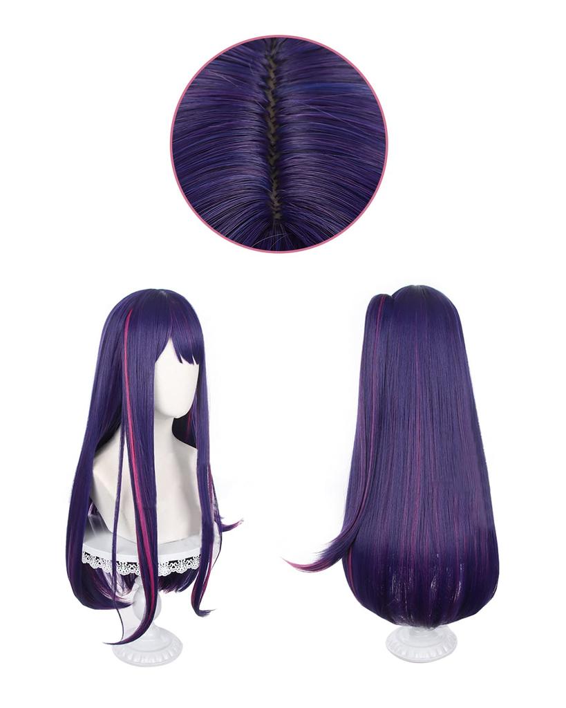 [Kami Aibyo] Hoshino Ai Cosplay Costume with Wig - B-Komachi Adult Event Costume Stage Outfit (Includes Hoshino Ai Wig, XL)