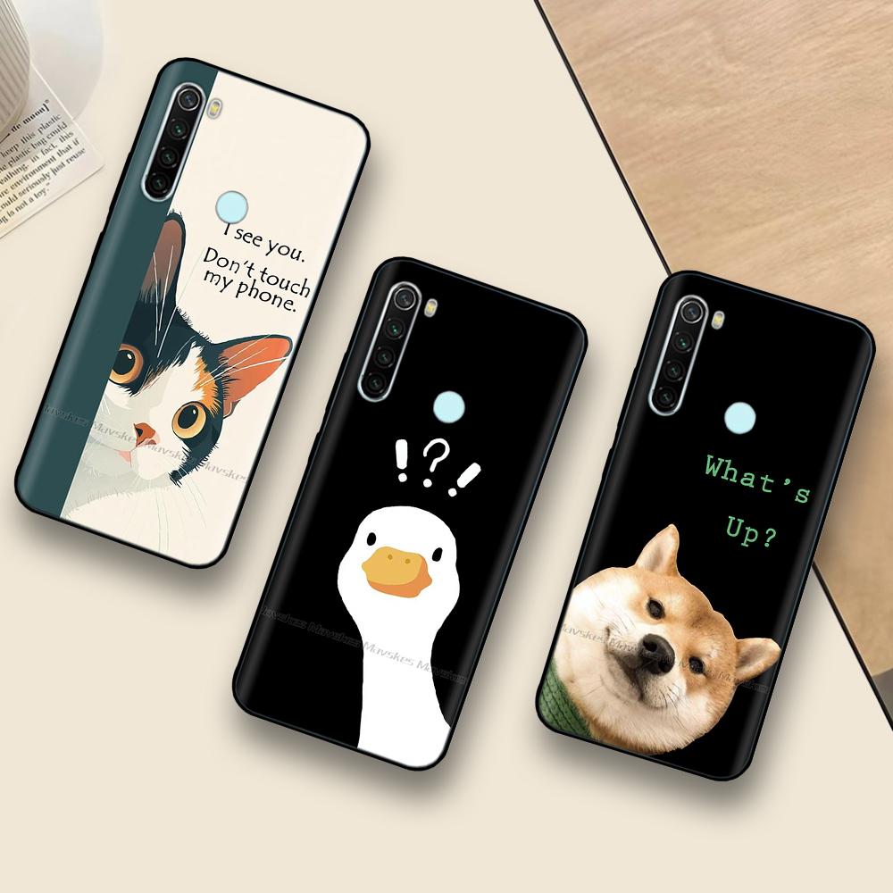 Per Xiaomi Redmi Note 8T Custodia Fantasia Protezione Completa Morbido Silicone Liquido Cover Cartone Animato per Redmi Note 8T Note8T Guscio Fundas