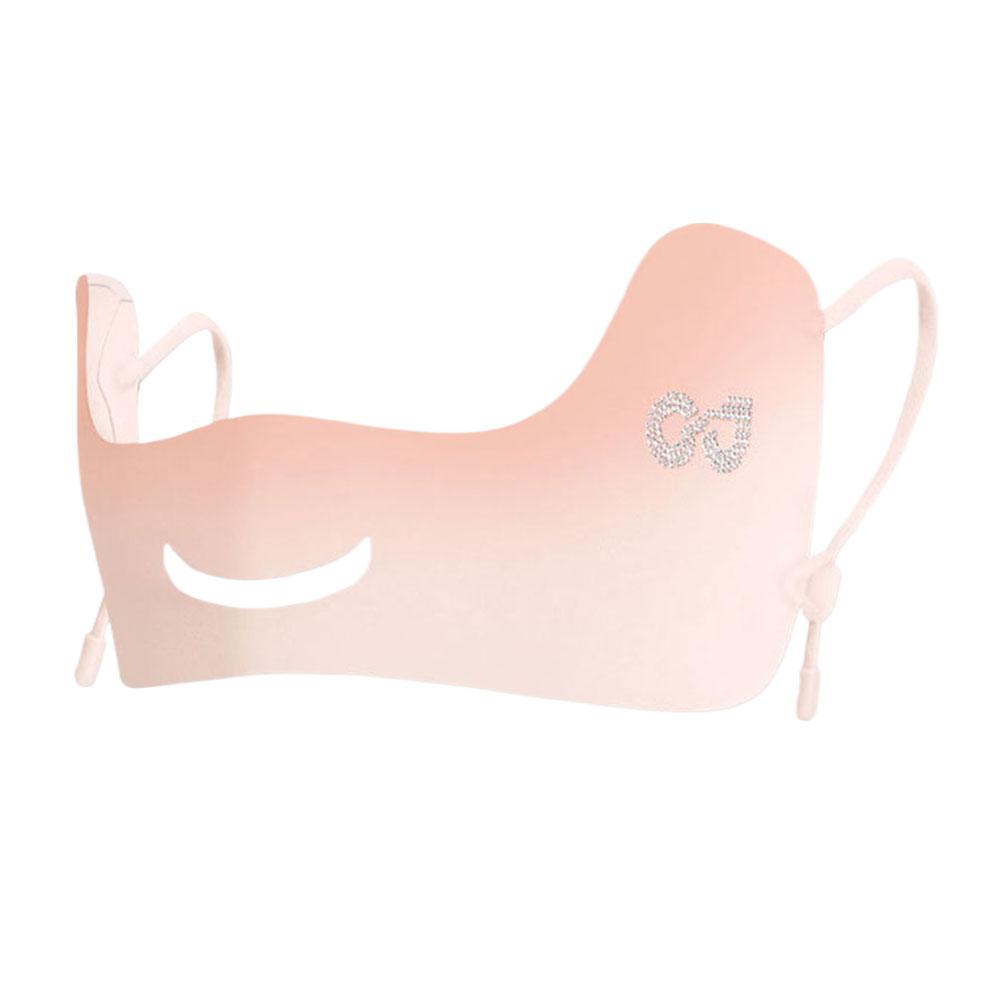 Summer Ice Silk Sun Protection Mask Adjustable Thin Face Gini Face Breathable Golf Nylon Face M H9N1
