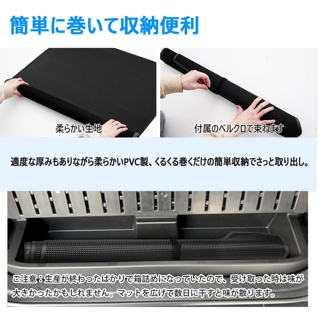 Improved Model Manufacturer BLUESEATEC Lexus RX Dedicated Luggage Mat Design Trunk Mat PVC Material Waterproof Interior Protection Cargo Mat 1PCS