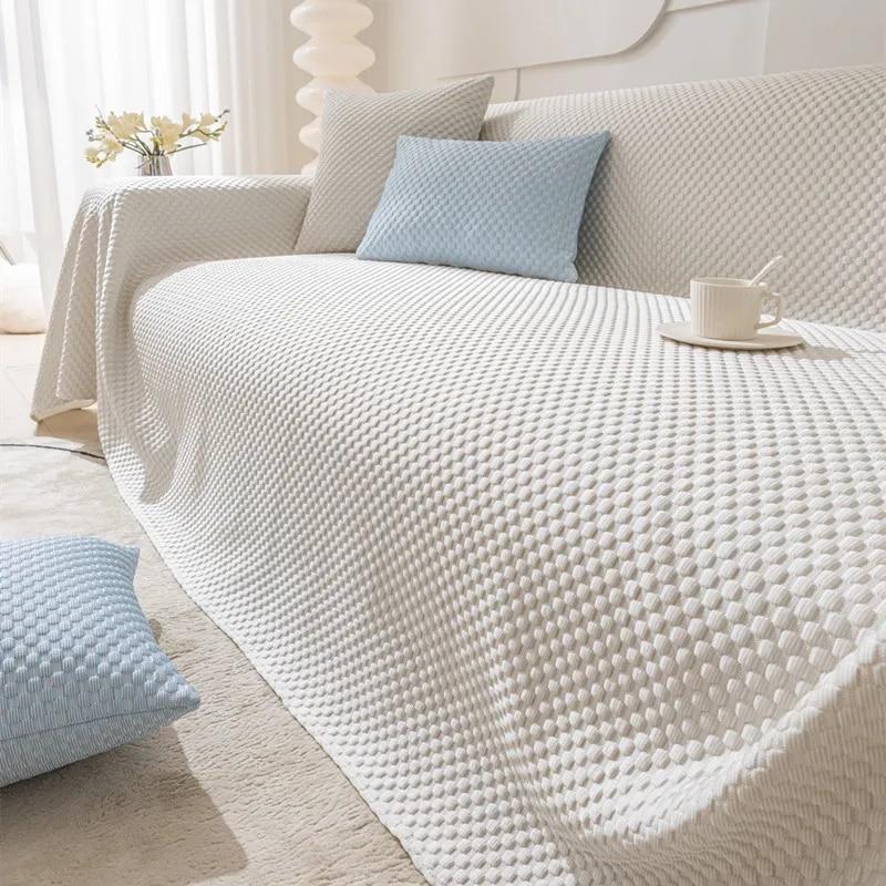 Summer Cool Sofa Covers Pets Kid Mat Sofas Towel Anti-slip Couch Protector Slipcover Removable Sofa Blanket for Living Room