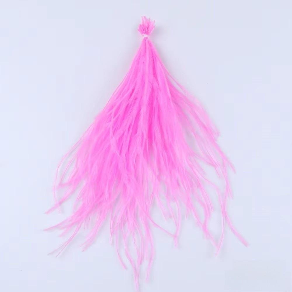 100Pcs Sewing Costuming Ostrich Feathers Loose Plumas Decorativas  for Home Wedding Party