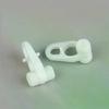 50pcs Of Lightweight Curtain Rail Sliding Wheel Hook Type Universal Straight Rail Curved Rail Slider Curtain Hook Ring