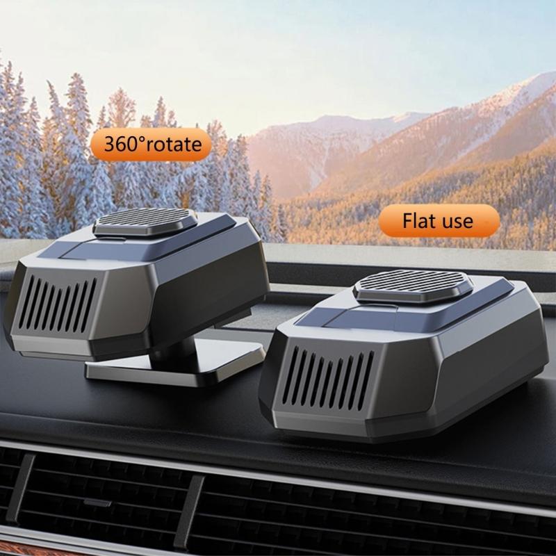 Schnellheizender Auto-Raumheizlüfter, 12V Tragbare Auto-Heiz-Kühler mit Überhitzungsschutz für ein gemütliches Fahrerlebnis