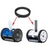 360482 V2 Replacement Tires for Pentair For Rebel Pool Cleaner and For Tucson Pool Cleaner Enhanced Grip on Rough Pool Surfaces