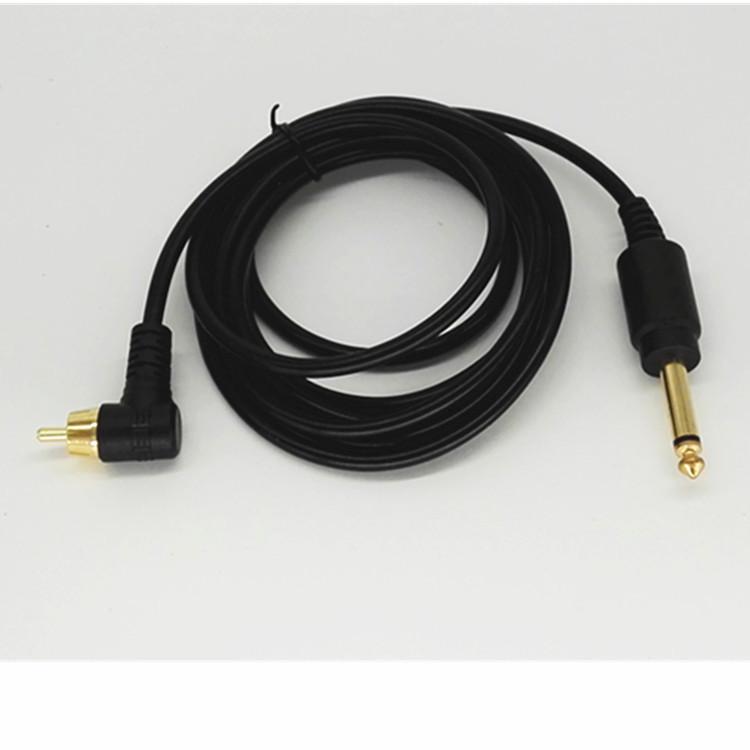 Microblading Coil Machine with Liner and Curved RCA2M Silicone Power Cord