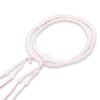 Women's Double-Strand Buddhist Prayer Beads, Rose Quartz, Odamaki, Shingon Buddhism, Funeral, Buddhist Altar, Mourning, Wake, Grave Visit, Memorial
