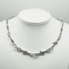 Unisex Gothic Punk Hip Hop Barbed Wire Thorn Chain Necklace