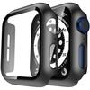 Case Compatible Watch 44mm Series SE 3 - Rigid Protection Black Case Tempered Glass Screen Phonillico®