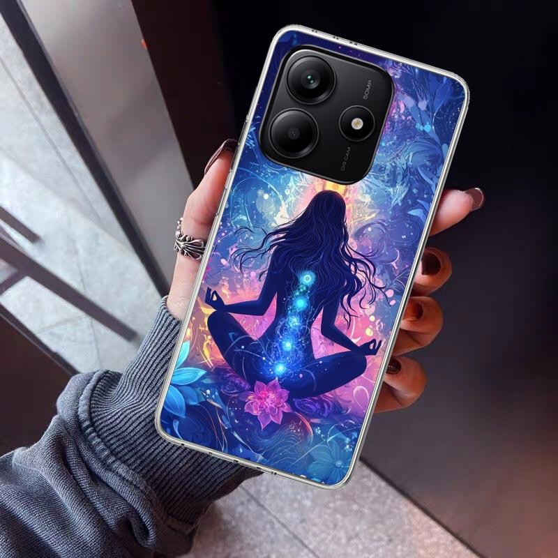 Yoga Chakra Spiritual Energy Universe Phone Case For Xiaomi Redmi Note 15 14 14S 13 12S 12 Pro Plus 11S 11 10S 10 4G Cover 11E 1