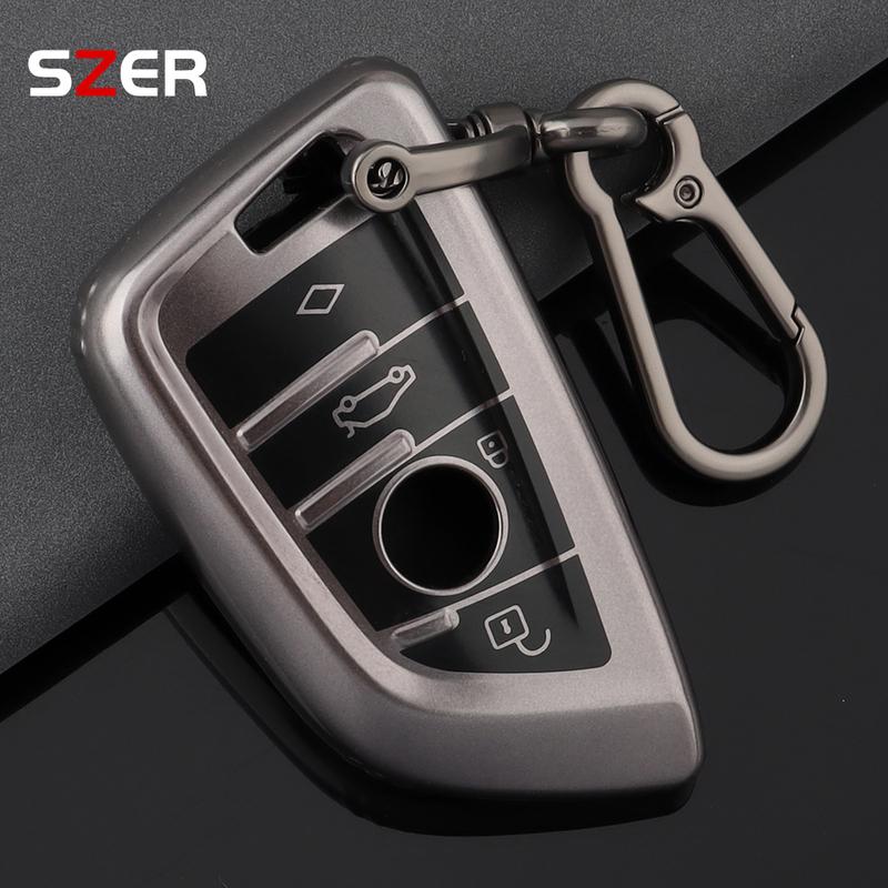 Soft TPU Car Key Case Cover Shell For BMW X1 X3 X5 X6 X7 1 3 5 6 7 Series G20 G30 G11 F15 F16 G01 G02 F48 Holder Bag Accessories