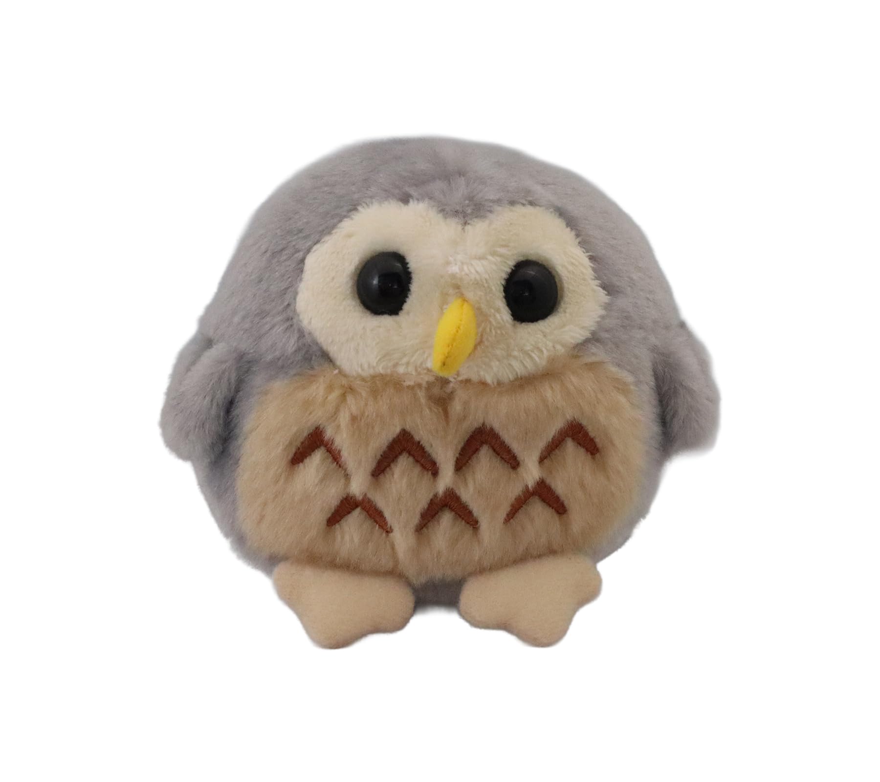 Takeoff Lucky Owl Plush Toy, Small, Gray
