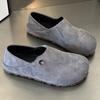 2026 Summer New Flats Women Loafers Shoes Designer Suede Sneakers Trend Casual Walking Soft Slippers Running Sport Mujer Zapatos
