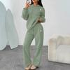 2026 SU Embroidered Hoodie Sweatshirt Pants Set Casual Unisex Streetwear Teens Couples