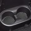 For Jeep Wrangler 2007-2010 Carbon Fiber Water Cup Holder Slot Mat Decorative Cover Car Accessories Interior Decoration Sticker
