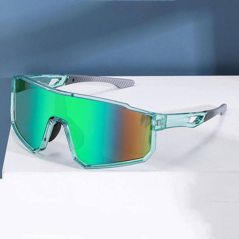 Mirror Anti-Reflective Sunglasses for Male Fashion Google Sunglasses Men Brand Designer Riding Sport Women Uv400