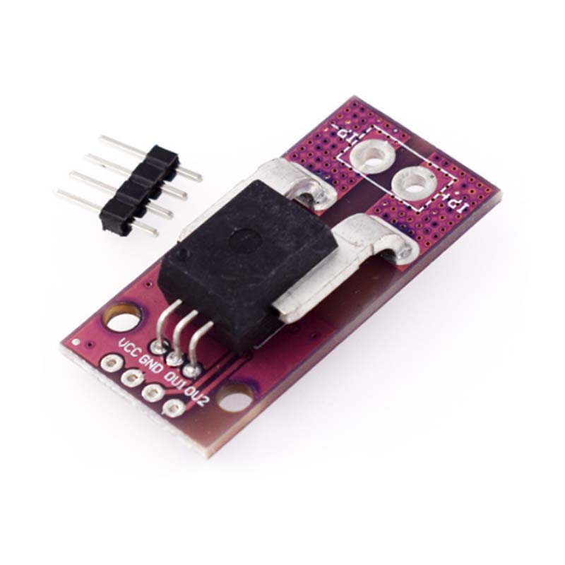 50A Hall Current Sensor Module Linear Analog AC DC 3.3V-5V ACS758 ACS758LCB-050B 100B-PFF-T For Arduino RC Model Connector