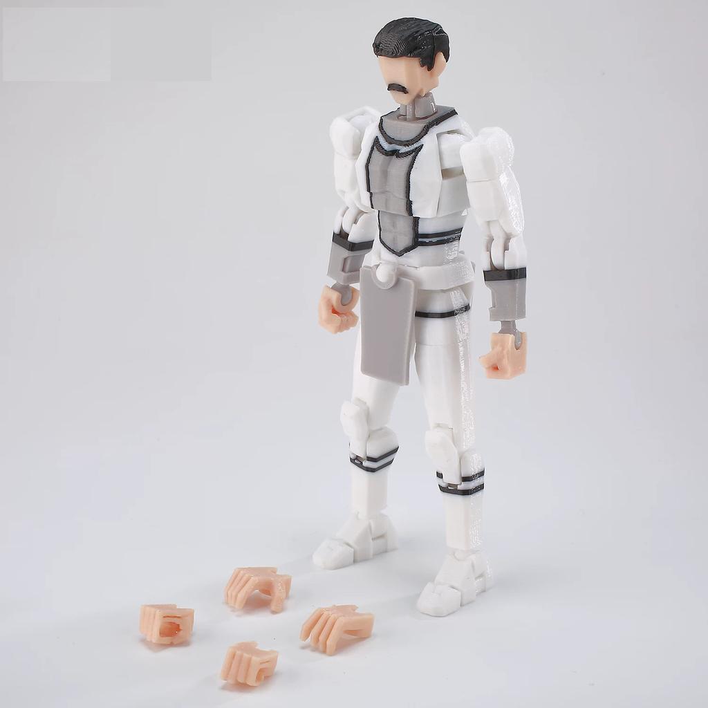 3D-Printed Articulated Action Figures Collectible Toys for Adults And Kids