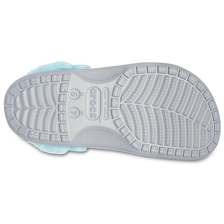 Crocs Classic Clog EVA Warm Plush Clogs Unisex clogs Gray Blue 206633-0IG