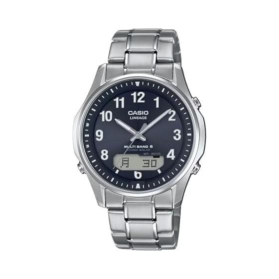 [Casio] Lineage Watch [Domestic Genuine Product] Radio Solar LCW-M100TSE-1A2JF Men s Silver