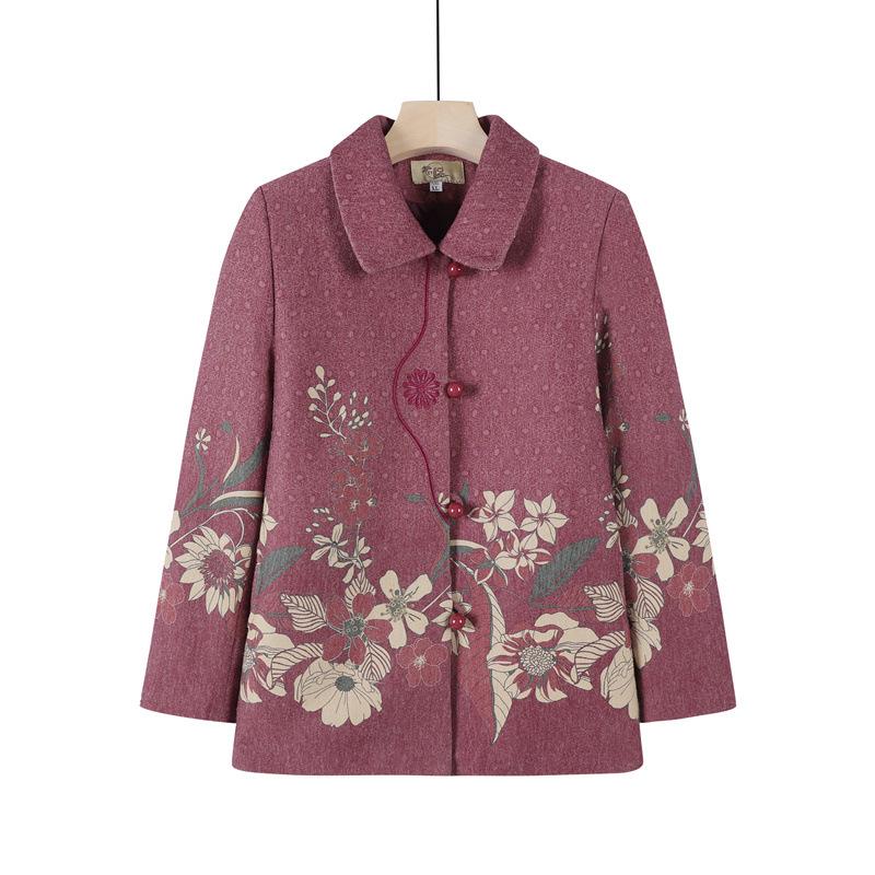 

Новогодний жакет бабушки: Женский осенне-весенний стиль для пожилых дам - Элегантная и Высококлассная Мода. XL