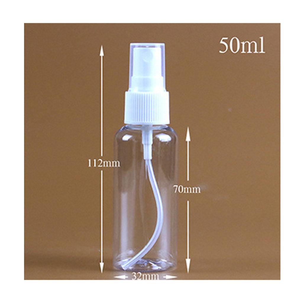 Spray Bottle Single Unit Plastic Multipurpose Cleaning Solution 50ML прозрачный