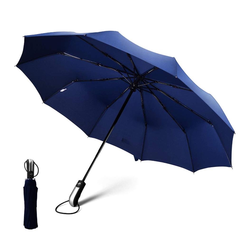 Lion Nine Folding Automatic 10 Suitable for Sun and Large Umbrella with Stylish Folding Long Umbrella for Elementary School 16 70cm Suitable for and