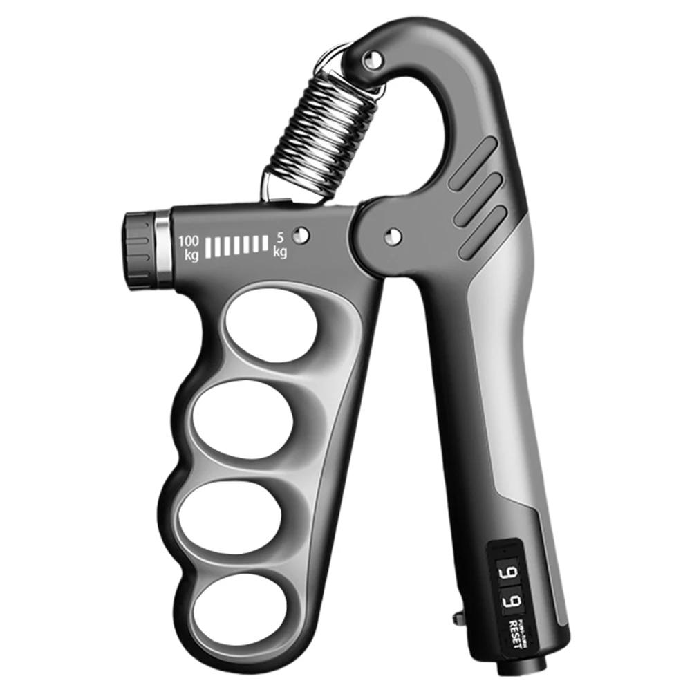 

5-100 KG Hand Gripper Gym Wrist Expander Hand Strengthener Adjustable Muscle Building Hand Therapy Recovery Forearm Trainer