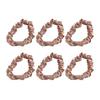 Elegant Hair Tie Elastic Scrunchies Ruched French Hair Rings for Elegant Updos Suitable for Long Hair Stretchy Hair Tie