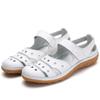 Women Sandals New Spring Summer Flat Hollow Out Ladies Shoes Buckle Solid Color Women's Sandals Beach Shoes