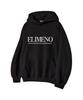 El Point Oversized Hoodie Black