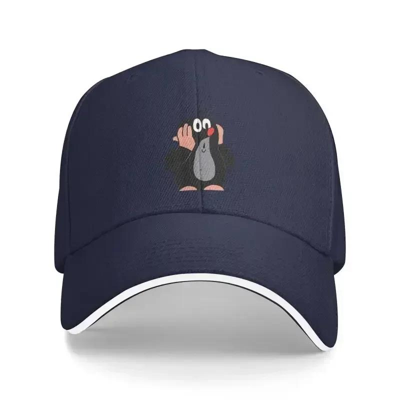 

Personalized Cute Krtek Mole Baseball Cap Men Women Breathable Cartoon Krtek Little Maulwurf Dad Hat Sports Baseball Cap