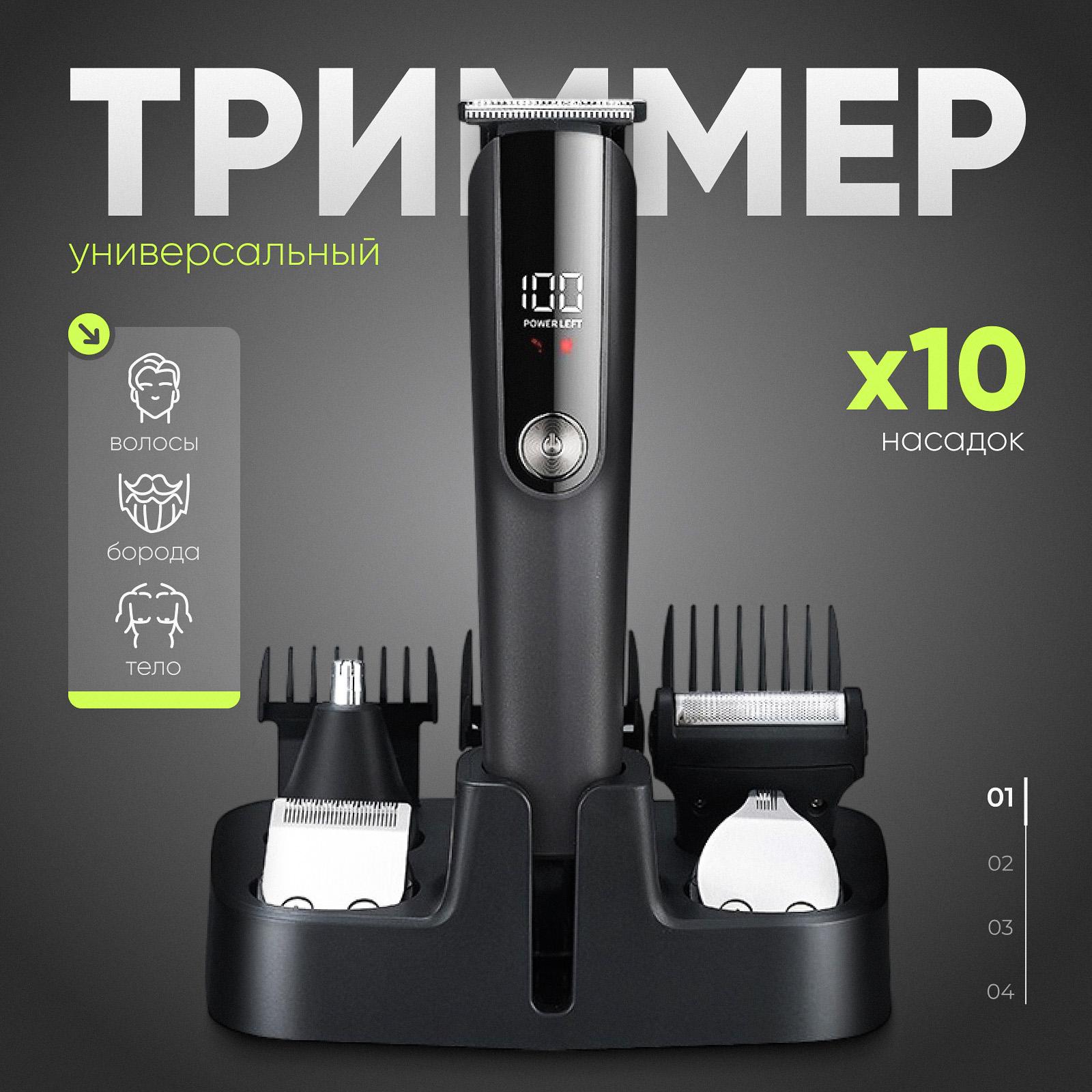 Xiaomi Trimmer 7hsYzW, number of attachments 5 серый