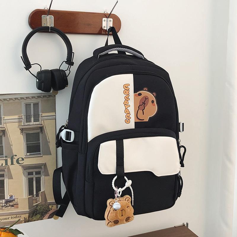 Student class bag junior high school high school students cute large capacity backpack soft cute lightweight small backpack