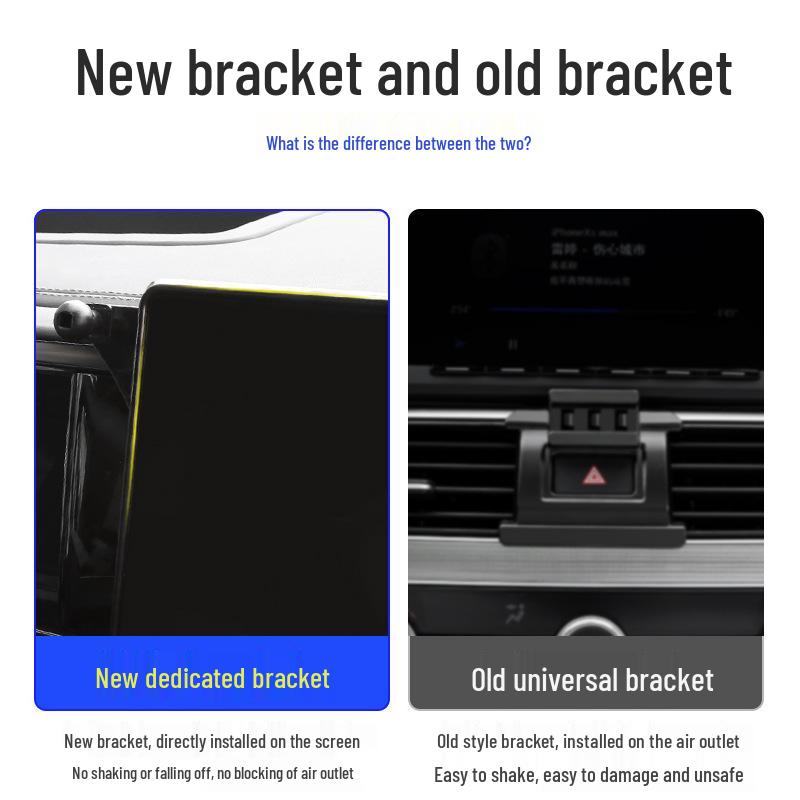 24-Model Leopard 5 Car Screen Phone Holder - Central Control Navigation Bracket